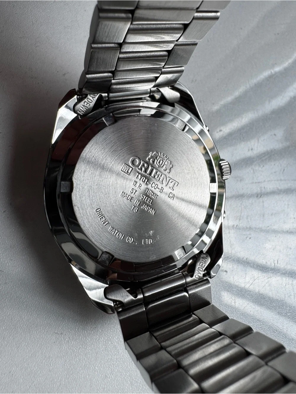 Orient chronograph watch